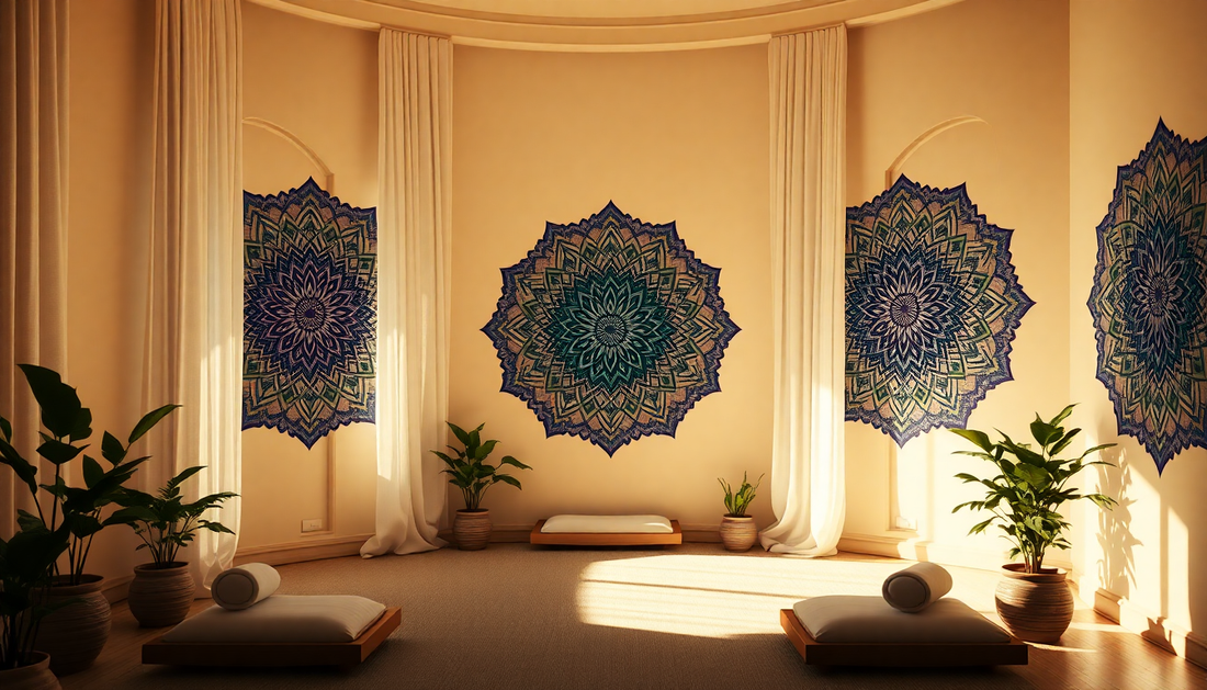 Elevate Your Space: Infusing Spiritual Serenity with Mandala Designs